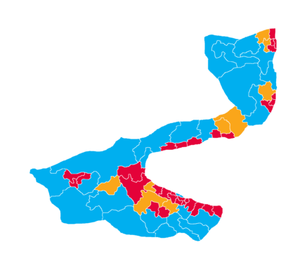 Monsilva senate election 2004 results map.png