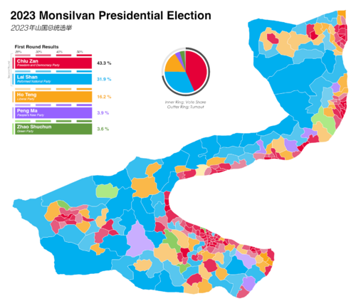 Monsilva presidential election 2023 first round results map.png