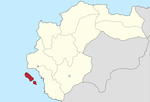 Location of San Tiberio