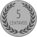 Five Centavos (reverse)