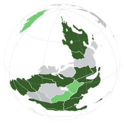 Ostlandet Union member nations.