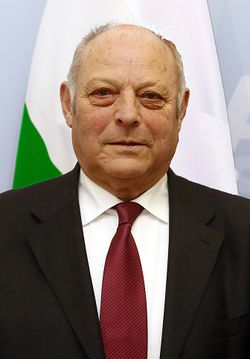 Official portrait photograph of a 71-year-old Pescosta