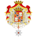 Cabañeras Coat of Arms Order of the Golden Stars Cross.png