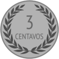 Three Centavos (reverse)