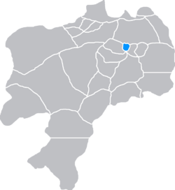 Aktonia Governorate on the map of Sconia