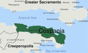 Location of Cospania