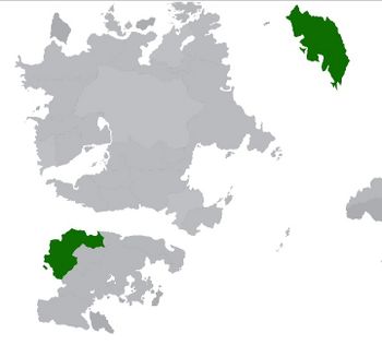 Kingdom of Salisford with Reykanes in 1810