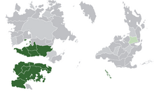 A map showing the worldwide members of the Cooperation and Development Coalition.