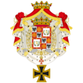 Cabañeras Coat of Arms Order of the Crusaders Cross.png