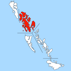 Location of Orisla